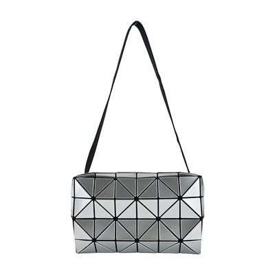 ISSEY MIYAKE 三宅一生 BAOBAO PRISM MATTE斜背包-炭灰