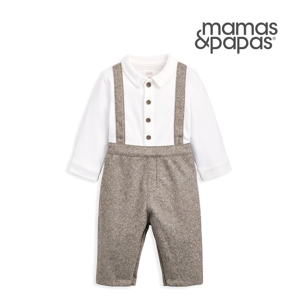 Mamas&Papas 奧斯曼家族-長袖連身兔裝