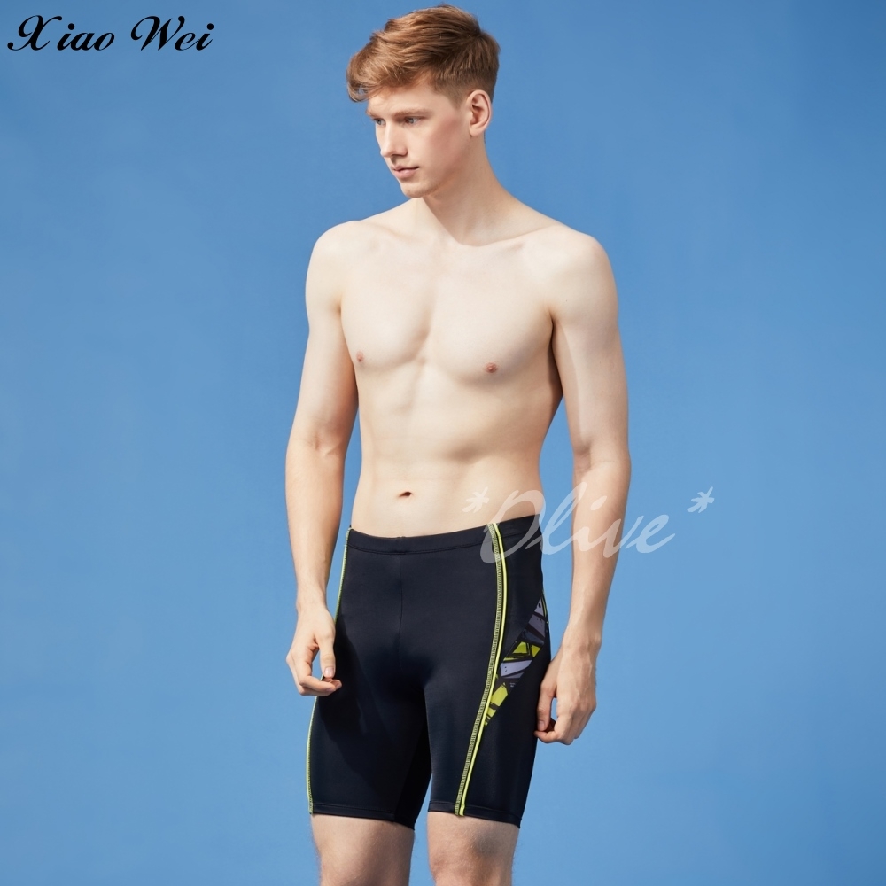 蘋果品牌 流行大男七分泳褲 NO.1123088(M-QL)