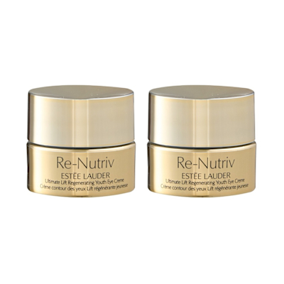 Estee Lauder 雅詩蘭黛 白金級極萃賦活花秘眼霜5ml 兩入組 台灣專櫃貨