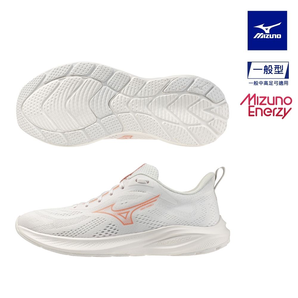 MIZUNO美津濃 ENERZY RUNNERZ 2 女 慢跑鞋-白_K1GA251131