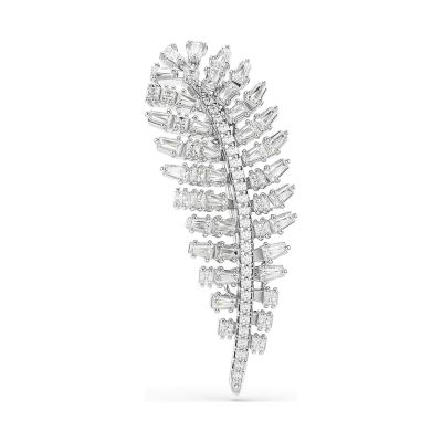 SWAROVSKI 施華洛世奇 Vienna 羽翼之美 天鵝羽毛胸針 開學換新季 送禮推薦 5760564