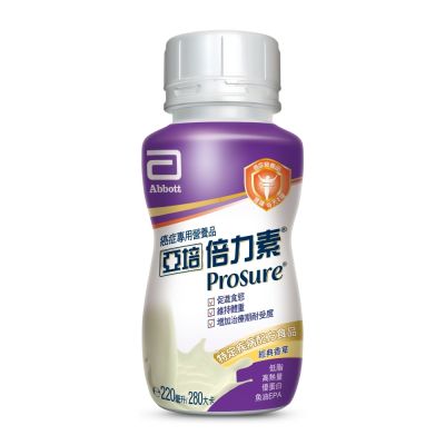 亞培 倍力素癌症專用 即飲配方-香草口味(220mlx24入)