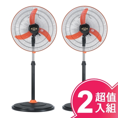 雙星牌18吋飛刀型空氣循環涼風扇(超值2入組) TS-1899