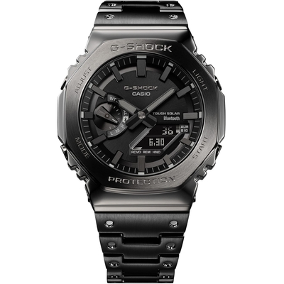 CASIO 卡西歐 G-SHOCK全金屬系列 太陽能 藍芽運動錶-GM-B2100BD-1A