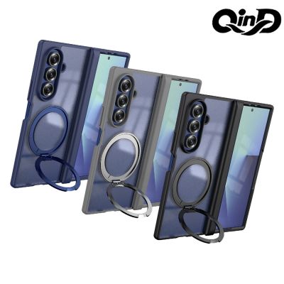QinD SAMSUNG 三星 Galaxy Z Fold 8 Ultra 5G 旋轉磁吸支點殼(殼膜)