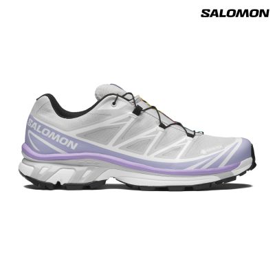【Salomon 索羅門】XT-6 GORE-TEX 運動鞋 灰紫
