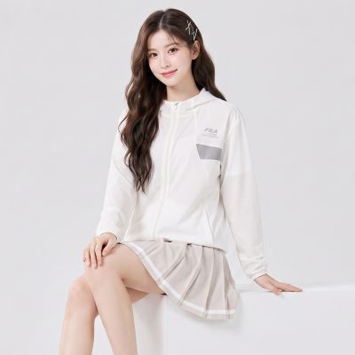FILA 中性薄外套-米白 1JKA-1107-IV