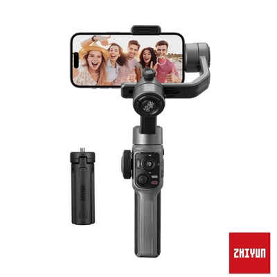 智雲ZHIYUN 智雲 ZHIYUN SMOOTH 5S 三軸手機穩定器 防抖VLOG手持拍攝 [公司貨]