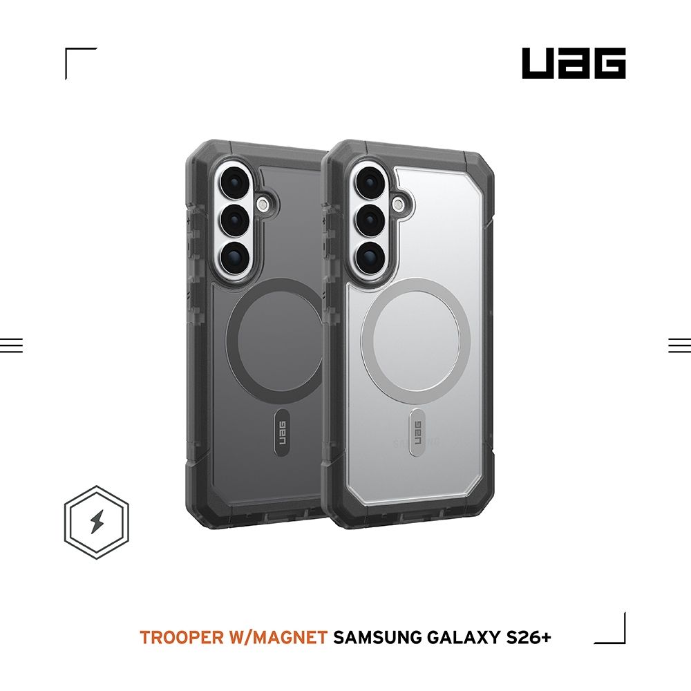 UAG Galaxy S26/S26+/S26 Ultra 磁吸耐衝擊雙件式保護殼(支援MagSafe 手機殼) (S26+ (6.7吋))