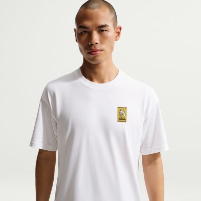 NIKE 短袖上衣 男 寬鬆 AS U NSW TEE LSE CAFE SWOOSH V 白 IH1158-100