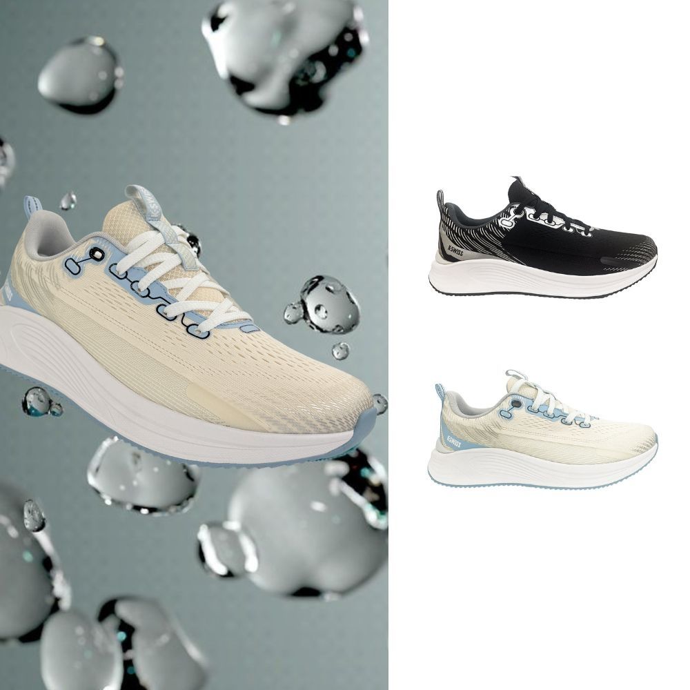K-SWISS 舒適厚底防水運動鞋 PROTO TRAINER WP 休閒鞋 跑步鞋 男鞋女鞋 多色 (09458/99458) (A男-黑銀)
