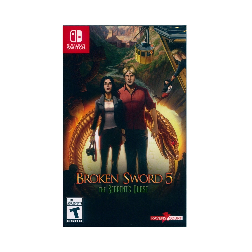 斷劍5：毒蛇的詛咒Broken Sword 5 The Serpent's Curse - NS Switch
