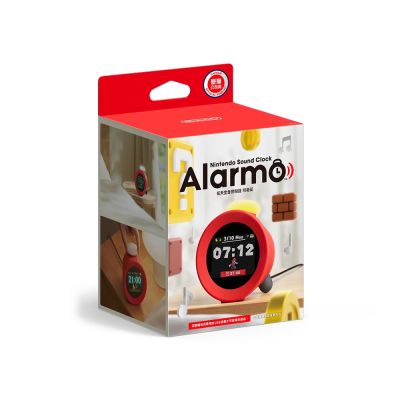 任天堂 Nintendo 智慧音響鬧鐘Alarmo阿勒莫-台灣公司貨●加贈迷你瑪利歐吊飾