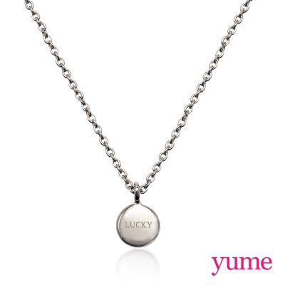 [時時樂限定]YUME閃亮亮純銀項鍊手鍊雙11超殺價