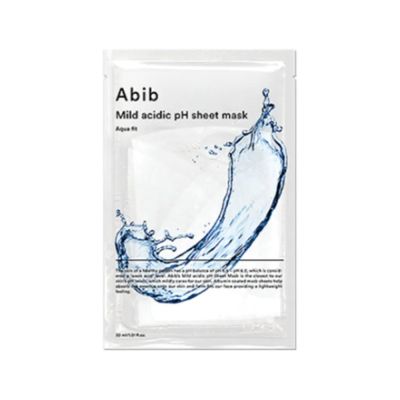 Abib｜透明PH 水庫補水面膜 一盒10入