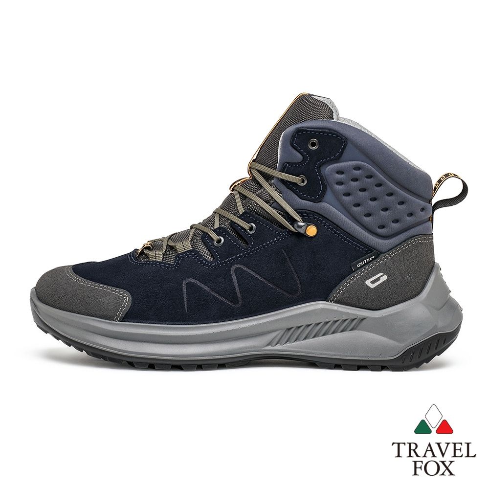 【TRAVEL FOX 旅狐】男鞋 Grisport Pace 歐洲進口防水戶外登山鞋(GS2583-247 航天藍)