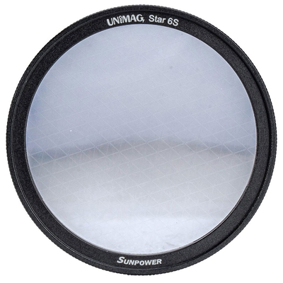 SUNPOWER UniMag 特效鏡片 6S 六芒幻夜 六線星芒濾鏡