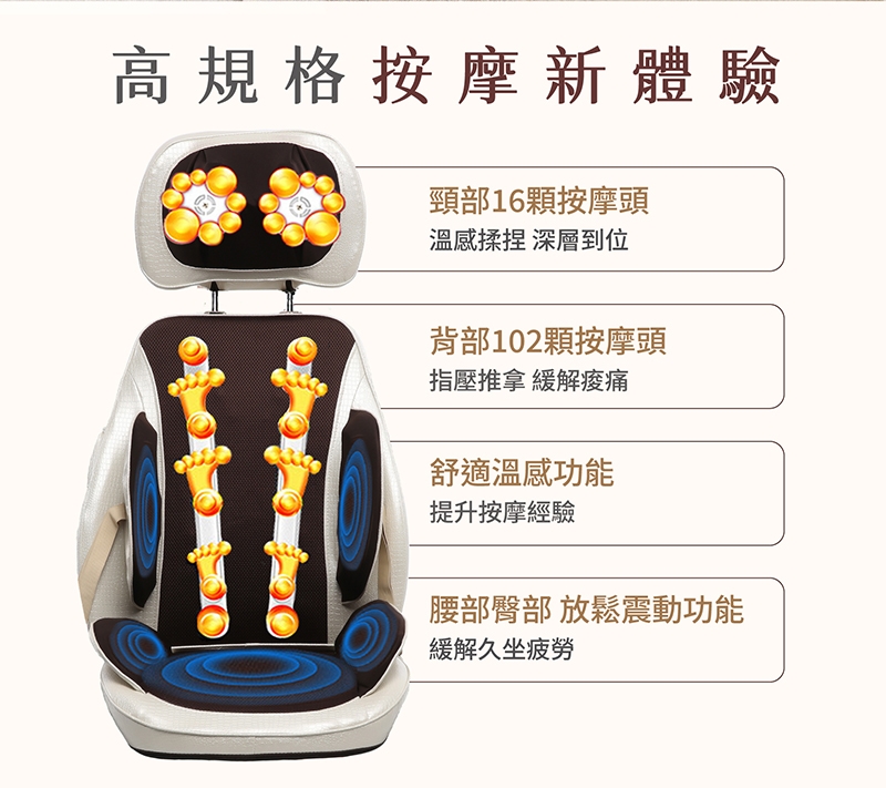 MRF健身大師 行動按摩椅 - 詳情5