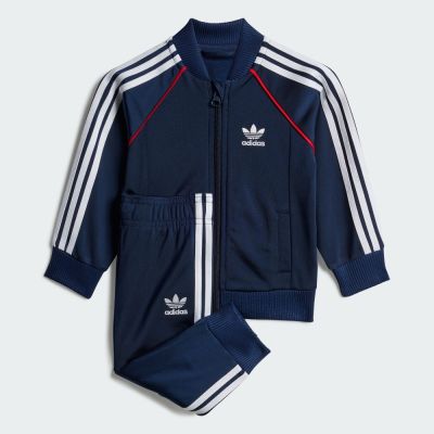 【adidas 愛迪達】 ADICOLOR SST 運動套裝 外套/長褲 嬰幼童裝 - Originals JY0011