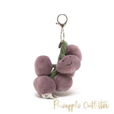 Pineapple Outfitter-紫萄人喜歡絨毛吊飾-紫色