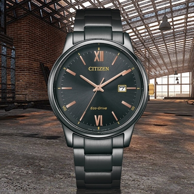 CITIZEN 星辰 GENT S 簡約商務光動能男錶 聖誕節 禮物(BM6976-72E)/40mm