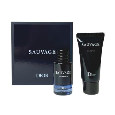 Dior 迪奧 SAUVAGE 曠野之心香氛精巧兩件禮 (香氛10ml+沐浴露20ml)-公司貨