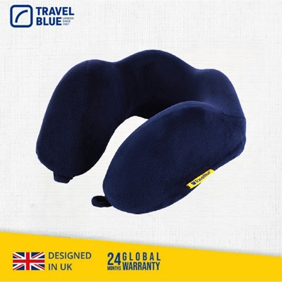 【 Travel Blue藍旅】 寧靜頸枕 / 飛機枕/ U型枕 記憶棉 Tranquillity 海軍藍 TB212-NV