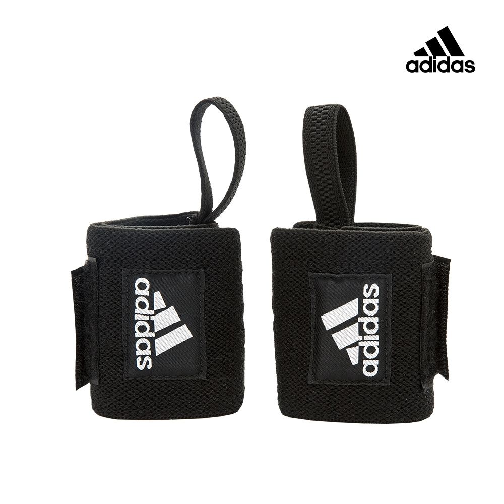adidas 愛迪達 纏繞式護腕 2入組