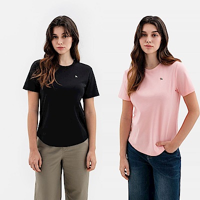 Arnold Palmer -女裝-女裝-小傘刺繡圓領短袖T-Shirt - 多色選