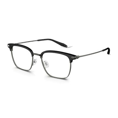 【MOLSION 陌森】眉型金屬光學眼鏡(MA6086-B10)