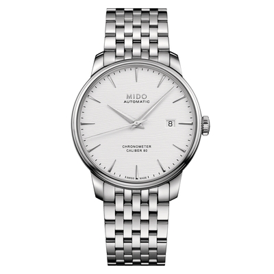 MIDO美度 官方授權 BARONCELLI永恆系列 天文台認證機械腕錶 錶 手錶 送禮 40mm/ M0274081103100