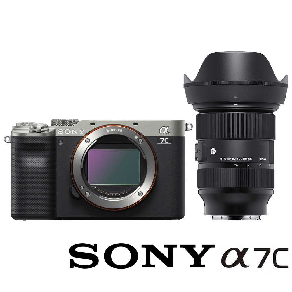 SONY 索尼ILCE-7C / A7C 附SIGMA 24-70mm F2.8 DG DN Art (公司貨) 全