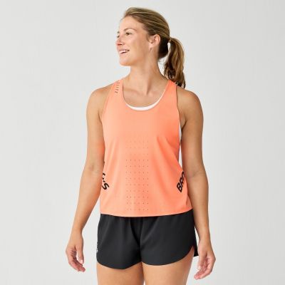 BROOKS 女背心 Hyperion Elite 運動背心 電光蜜桃 (221793856)