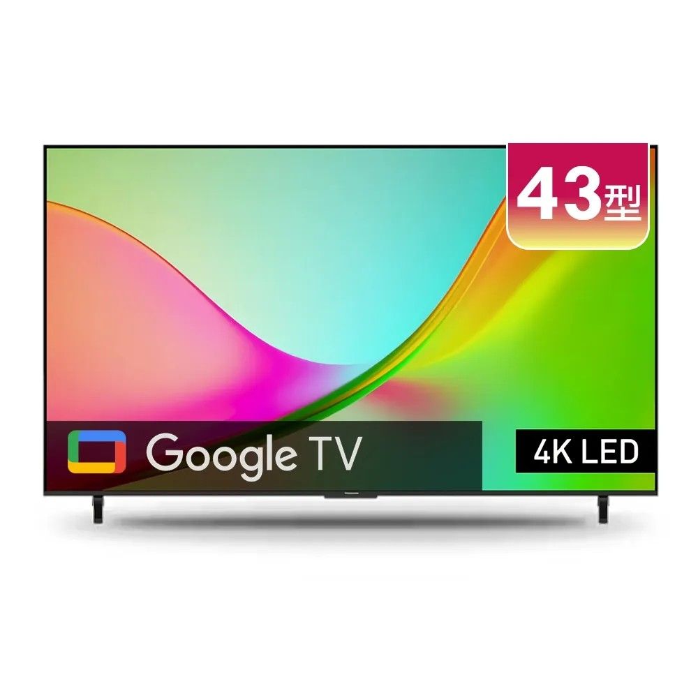 Panasonic 國際牌43型4K HDR Google TV聯網顯示器 無視訊盒(TN-43W80CGT)