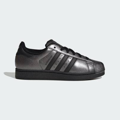 Adidas 愛迪達 Superstar II W [IH1598] 女 運動休閒鞋 舒適 銀 黑