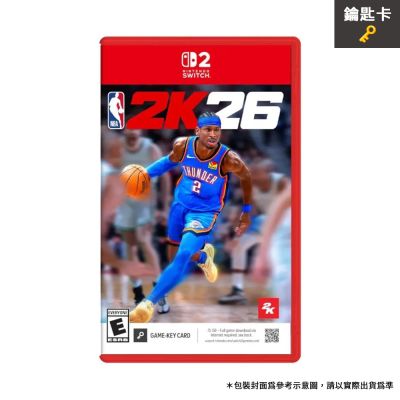 【Nintendo 任天堂】NS2 Switch 2  NBA 2K26 (鑰匙卡-中文版)