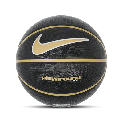 Nike 籃球 Everyday Play Ground 8P 黑 金 橡膠 室外 5號球 N100437101-505