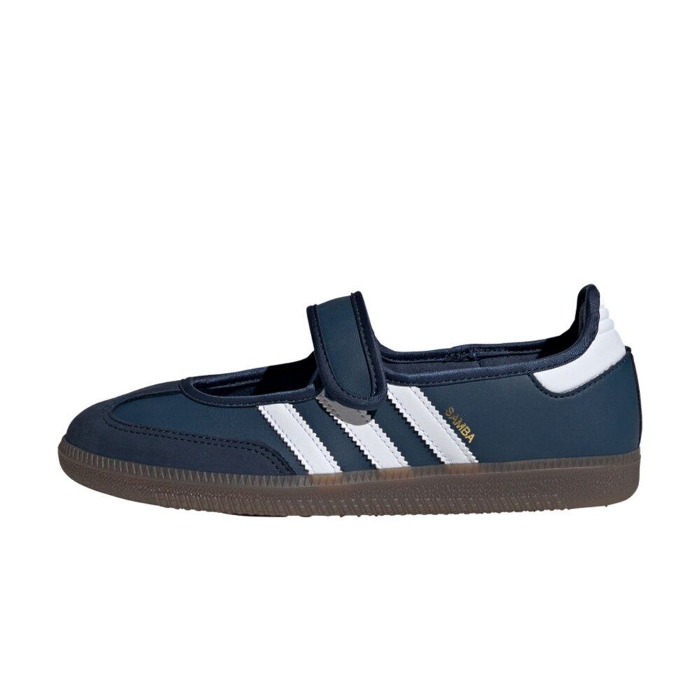 W Adidas Samba Jane 深藍瑪麗珍鞋復古休閒鞋運動鞋女鞋IH6484 | 休閒