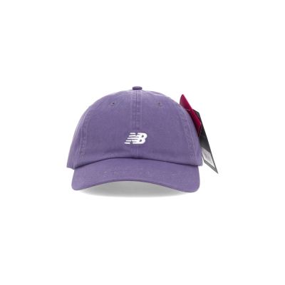New Balance Hat 紫色 運動 休閒 中性 鴨舌帽 老帽 棒球帽 LAH51004AA5