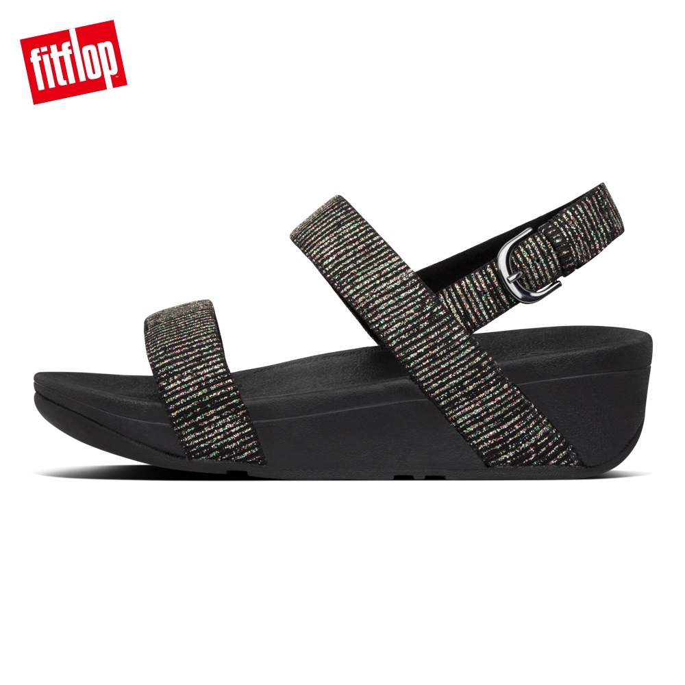 FitFlop】LOTTIE GLITTER STRIPE BACK-STRAP SANDALS 金屬光澤線條造型