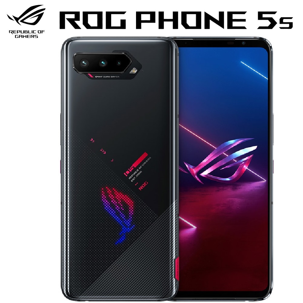 ASUS ROG Phone 5s (ZS676KS) 12G/256G 幻影黑電競智慧手機| ROG