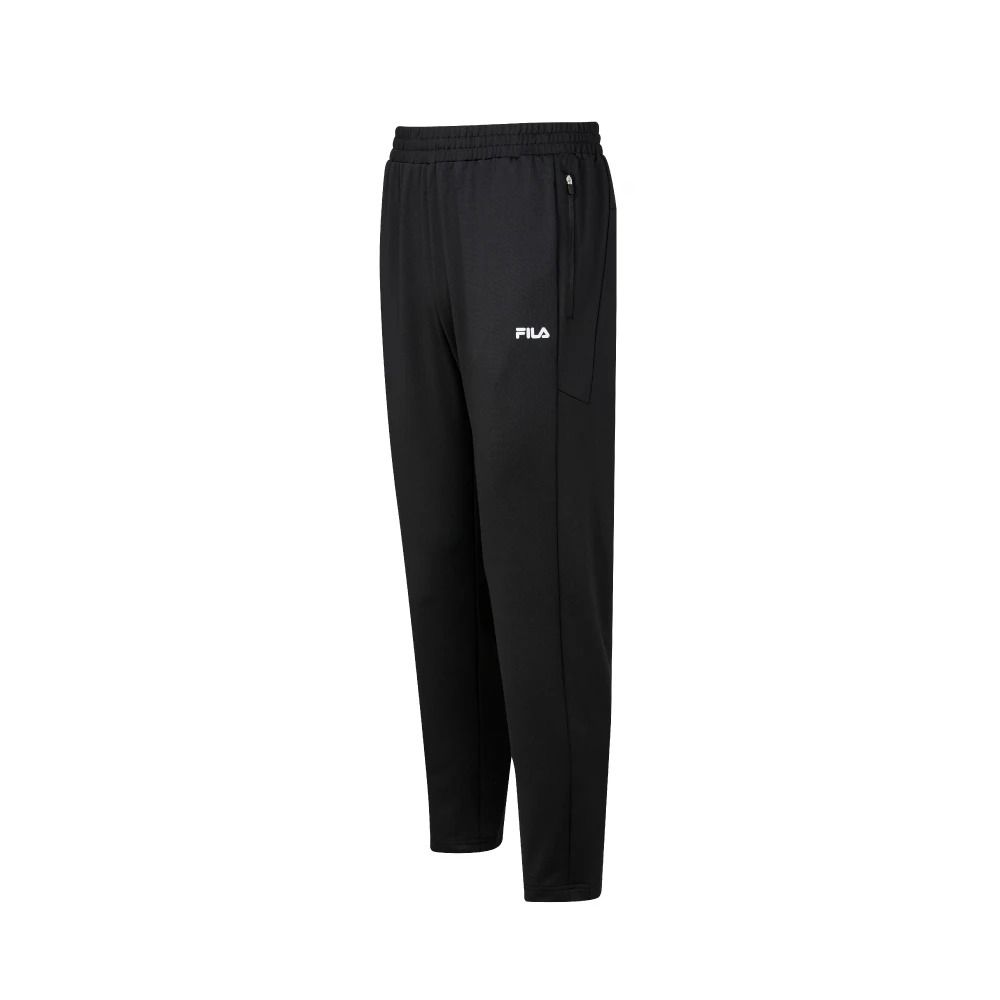 【FILA】男針織長褲-黑色 1PNA-5309-BK