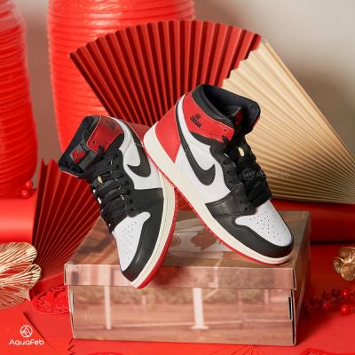 Nike Air Jordan 1 High OG GS 大童 黑紅 黑腳趾 高筒 AJ1 休閒鞋 FD1437-106