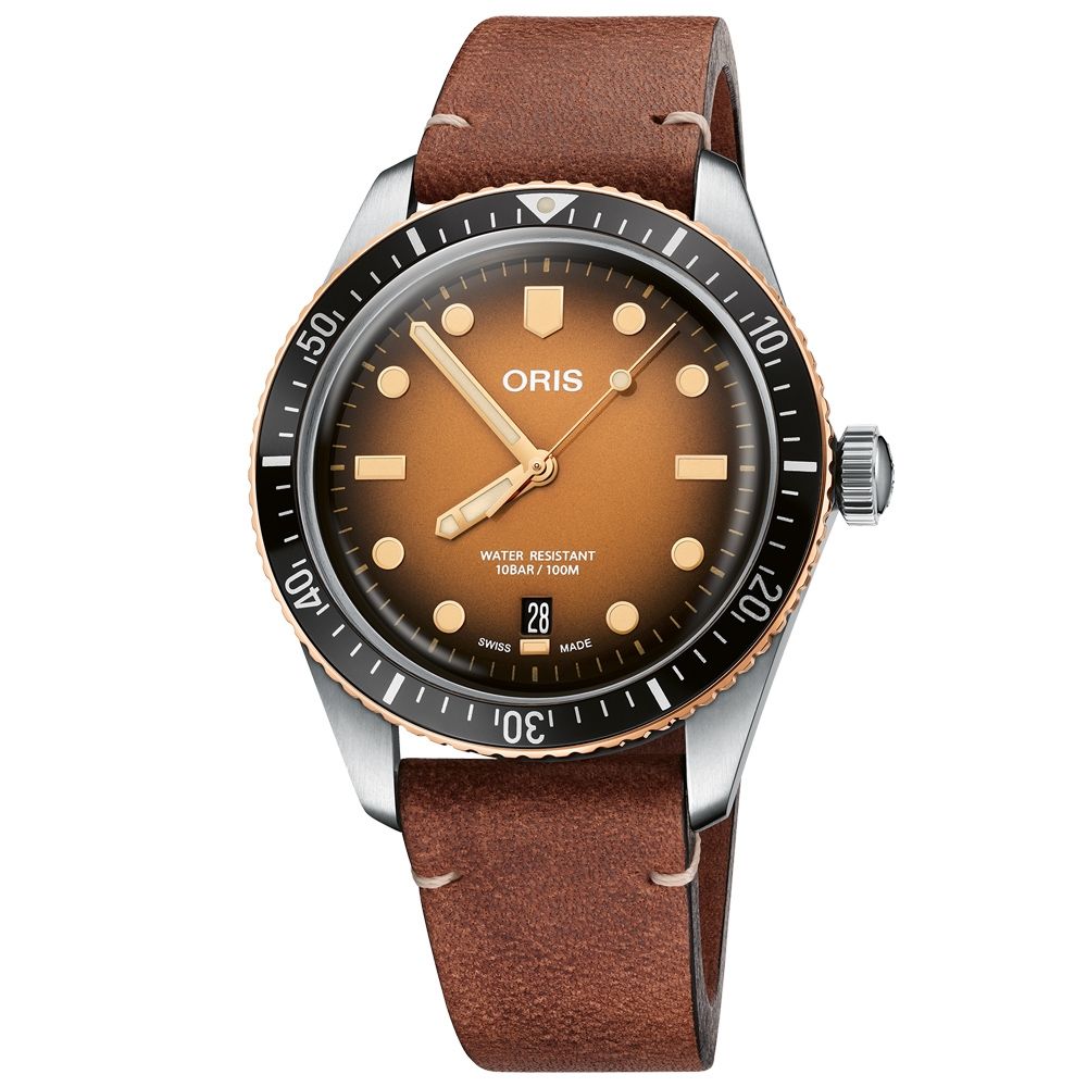 ORIS豪利時 Divers 1965 潛水風格 機械腕錶 40mm/0173377074356-0752045