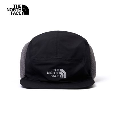 【The North Face 官方旗艦】北面男女款黑色DWR防潑水運動帽｜8CHUWOO