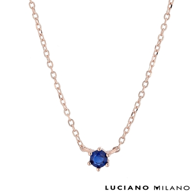 LUCIANO MILANO 生日純銀項鍊(九月)