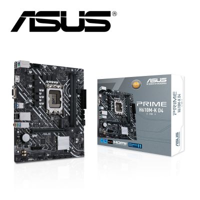 華碩 PRIME H610M-K D4-CSM 主機板+凌航 D4 16G/3200 NeoForza 記憶體+十銓 GX2 256G 2.5吋 SATAIII SSD+華碩鼠墊