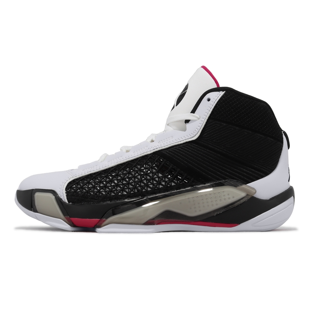 Nike 籃球鞋Air Jordan XXXVIII PF 男鞋白黑紅支撐運動鞋喬丹AJ38