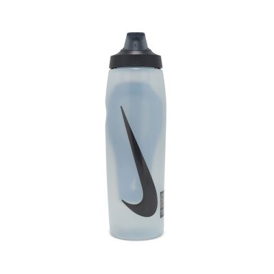 Nike 水壺 Refuel Bottle 32oz 半透明 黑 掀蓋 946ml 運動水瓶 N100767012-532